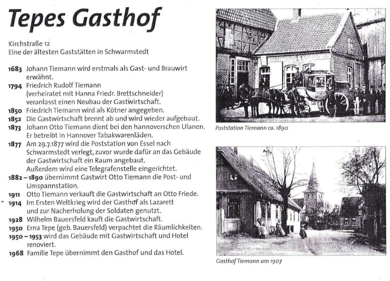 Tepe'S Gasthof 施瓦姆施泰特 外观 照片